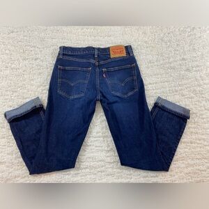 511 slim fit like new by Levi Strauss & Co, lite stretch dark denim 30x30 sz 8